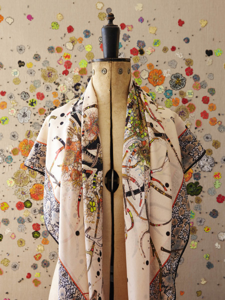 Lou Gardiner Embroidery - Scarves